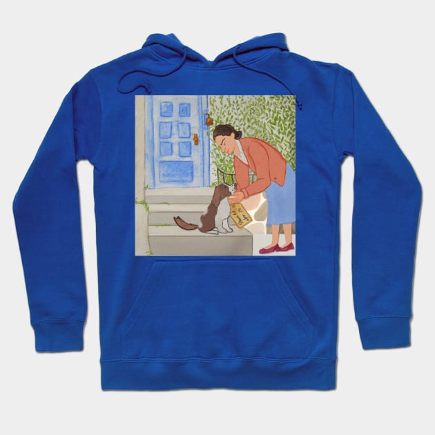 All Creatures Great and Small Illustration Hoodie by Le petit fennec